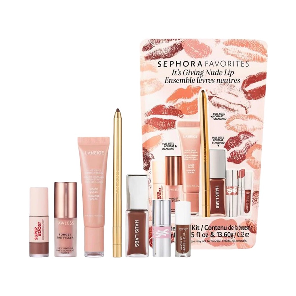 Sephora favorites it’s giving nude lip set